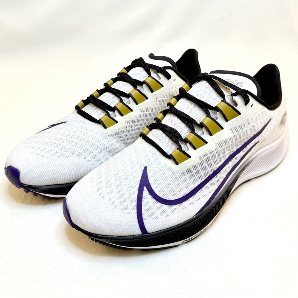 Baltimore Ravens Nike Zoom Pegasus 37 - Unisex